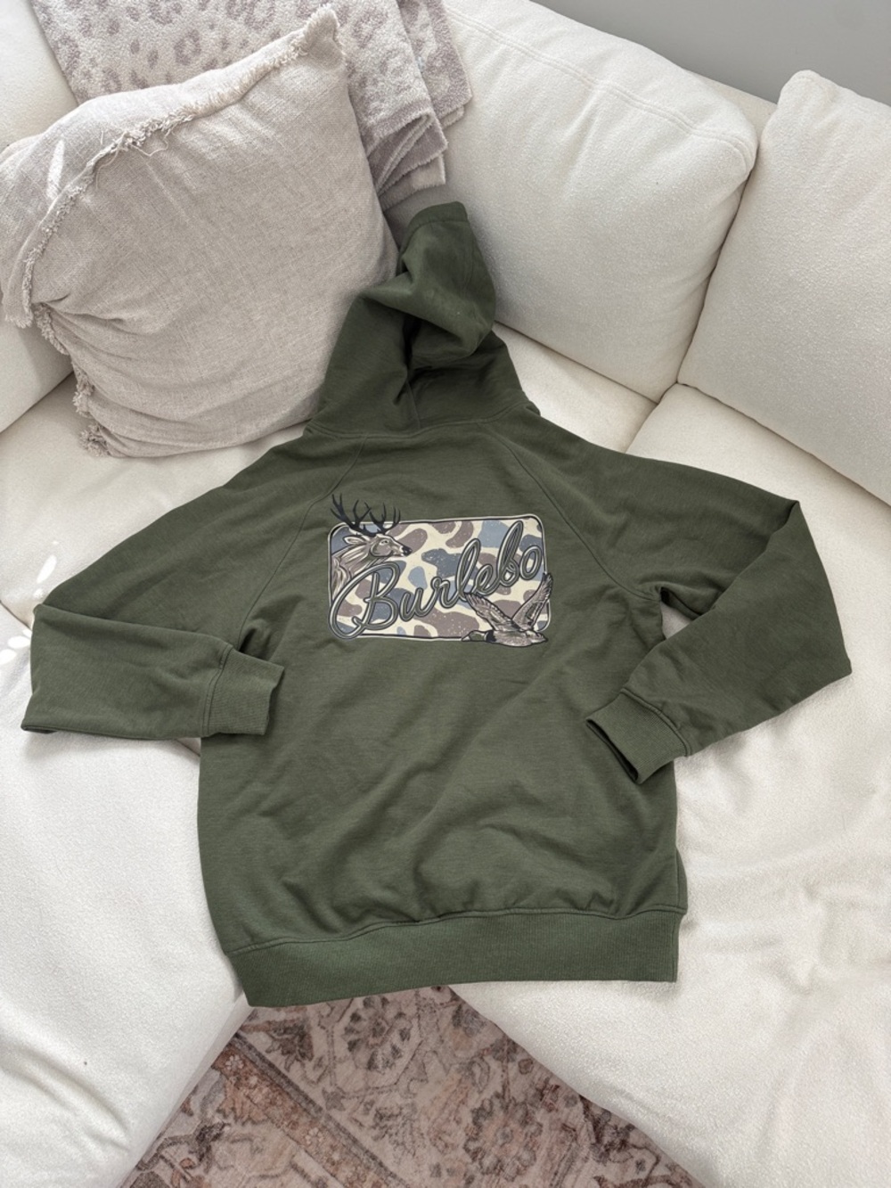 Burlebo Green Hoodie
